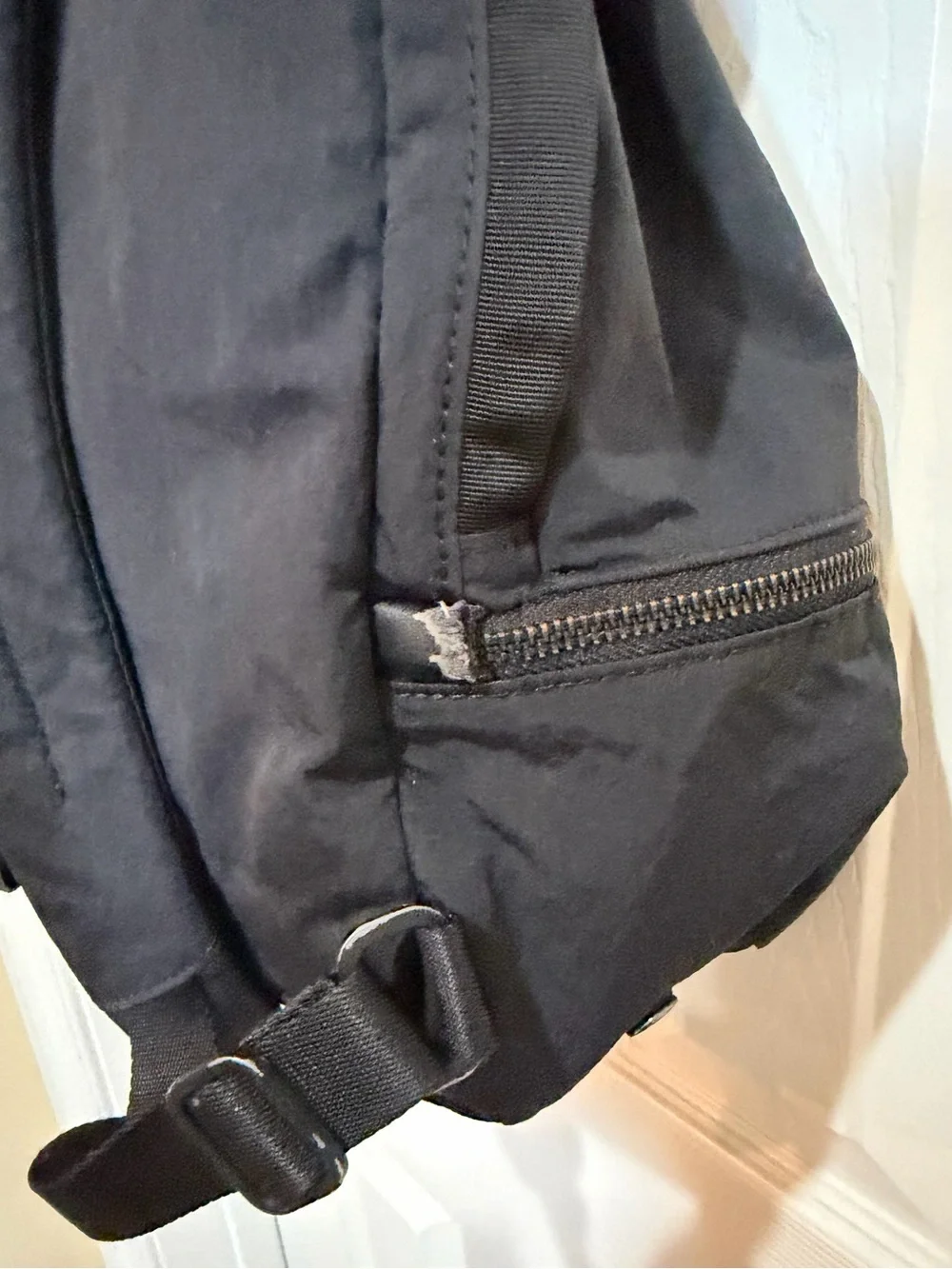 Lululemon Black Backpack with Multiple Zipper Pockets *read notes